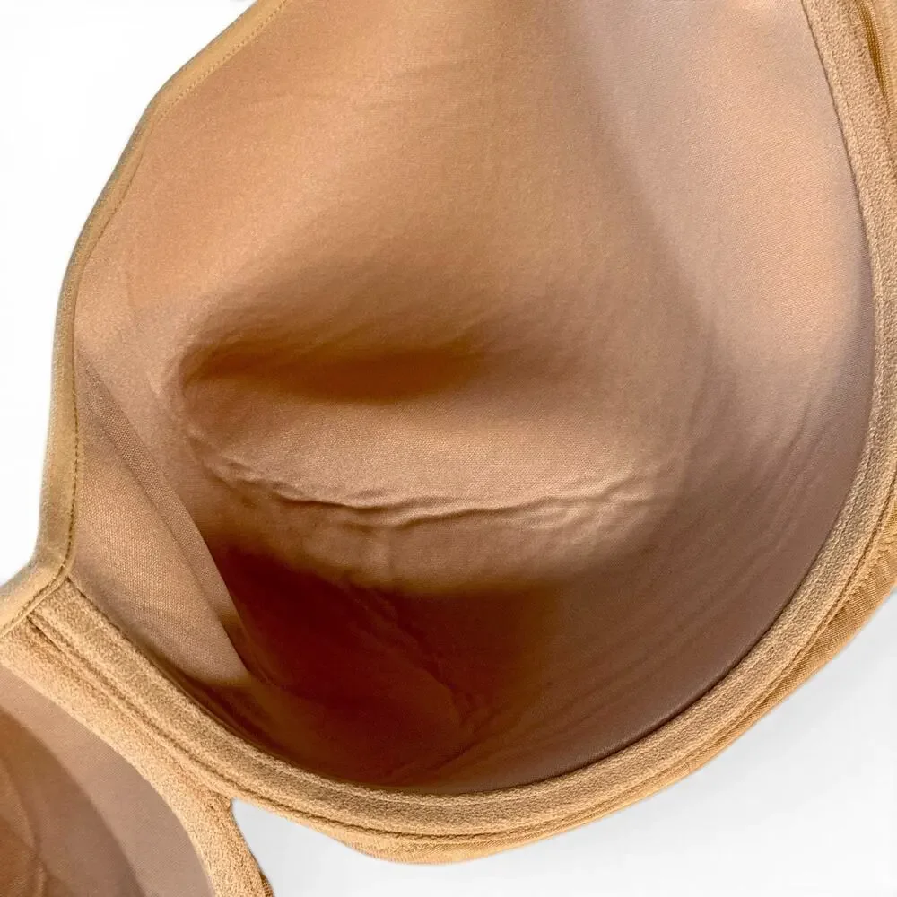 Cacique Lane Bryant Women's 46G Beige Nude Smooth Lightly Lined Balconette Bra